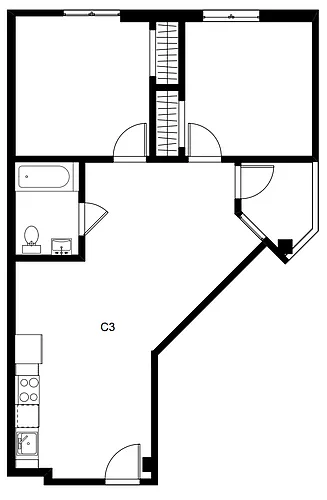 Floor plan C3