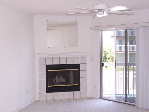 Large LR with Fireplace and Deck access