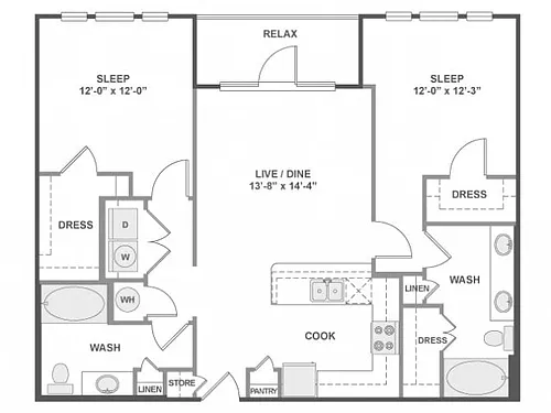 Floor plan C4a