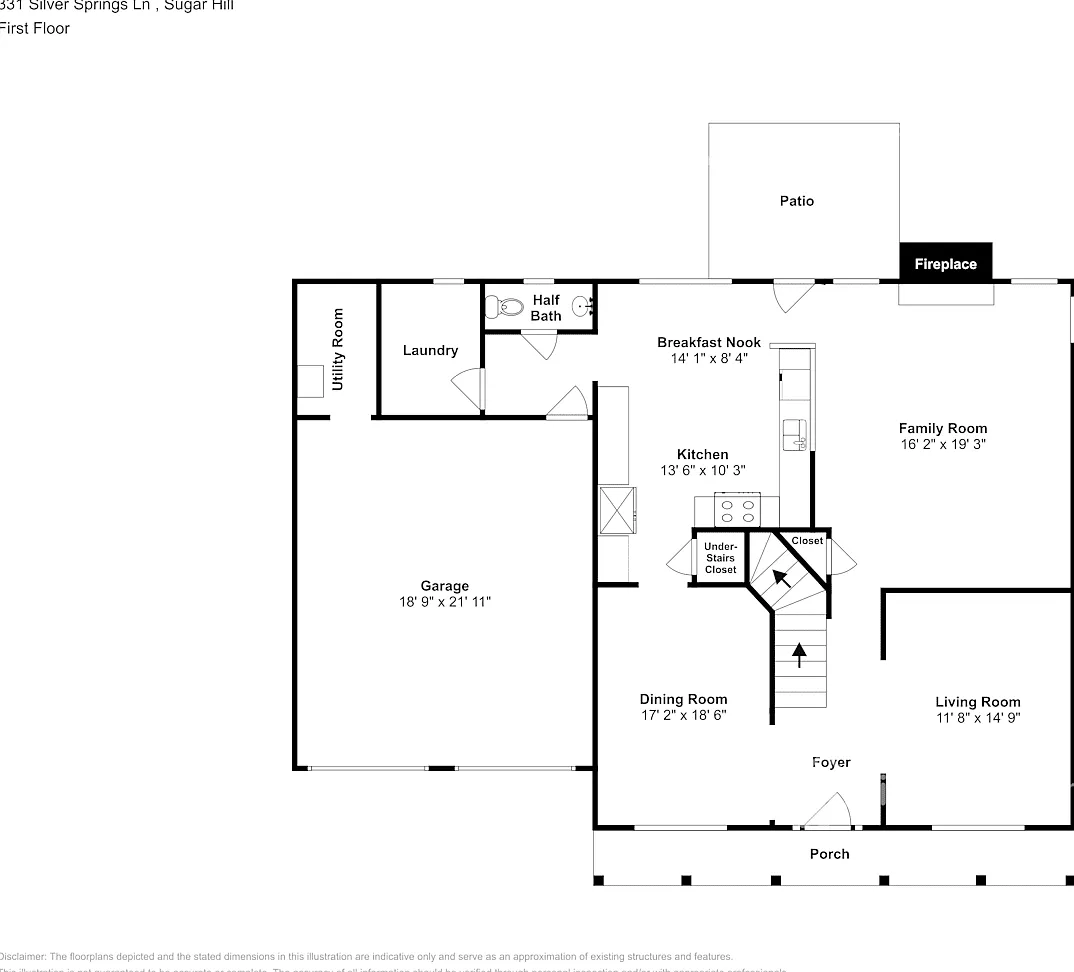 331 Silver Springs Ln Sugar Hill, GA 30518 — Photo 2