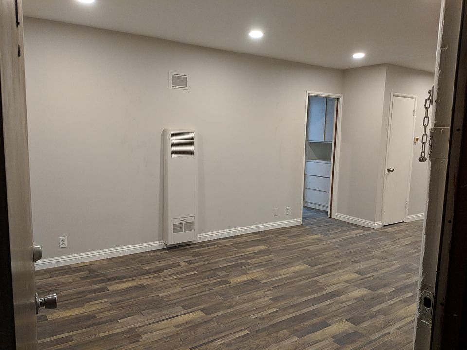 Entrance with view of living room.