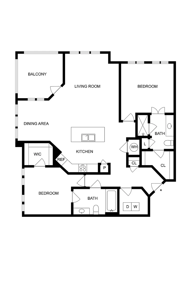 Floor plan Cinder