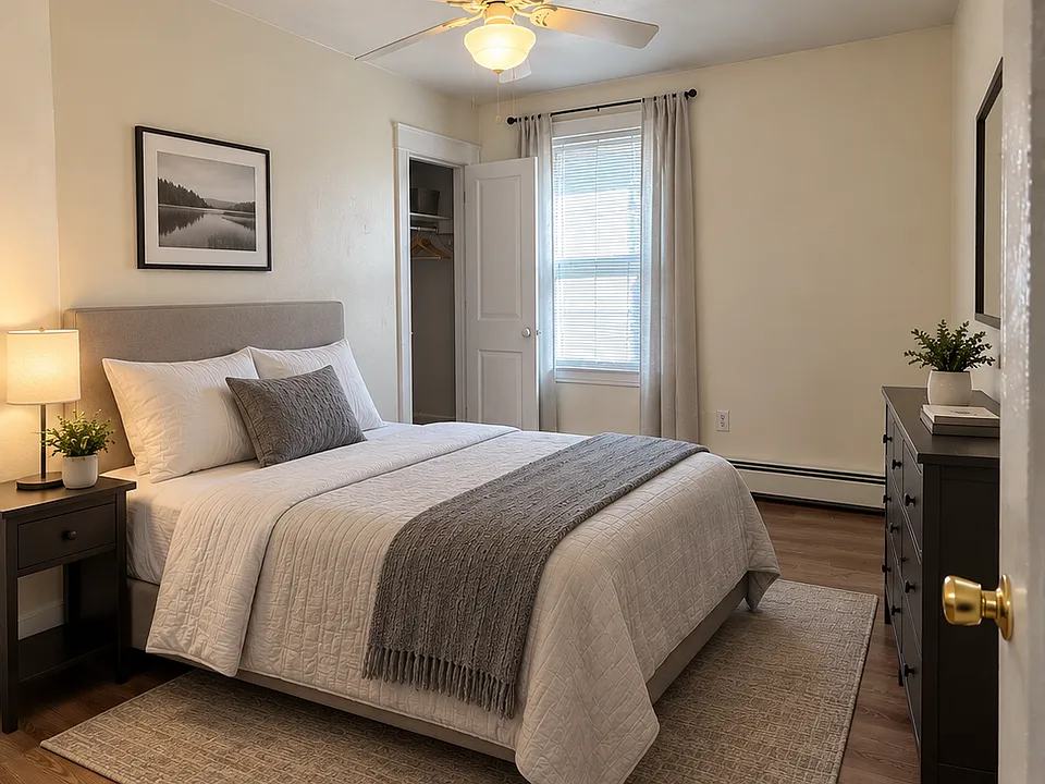 Bedroom #2 - virtually staged