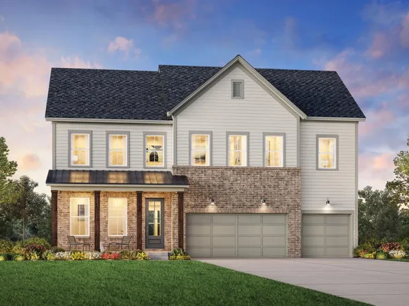Latimore with Basement Plan, Toll Brothers at Everly