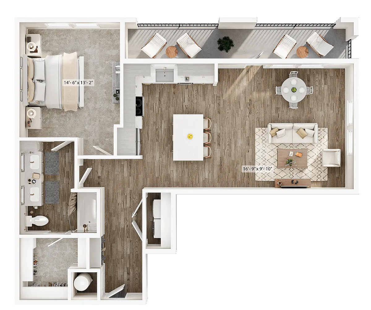 Floor plan A15