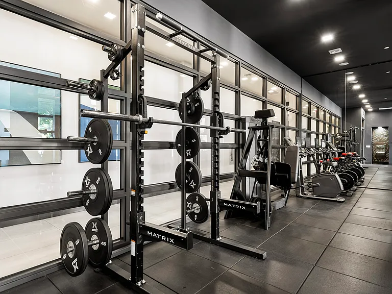 Functional fitness studio designed for high-energy workouts and recovery.