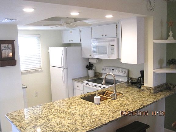 updated kitchen with granite