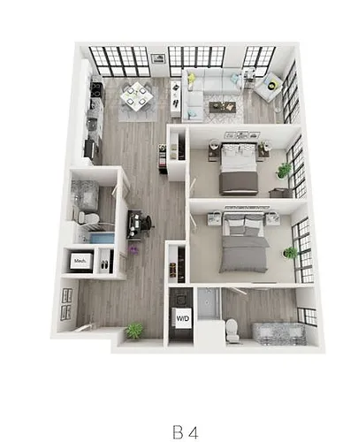 Floor plan B4