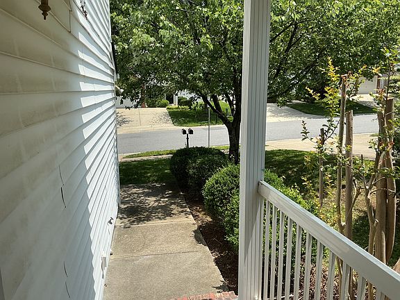 View out front door.