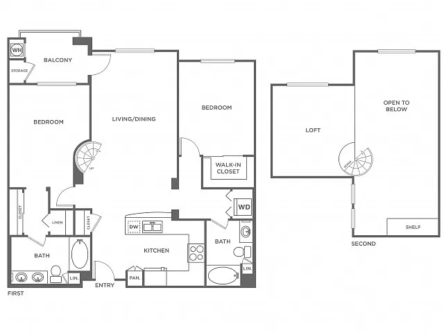 Floor plan St. Croix