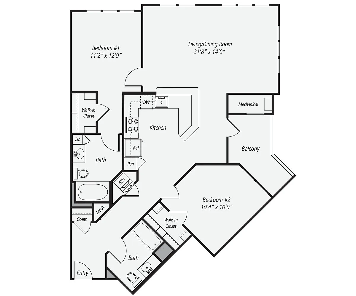 Floor plan B9-1288