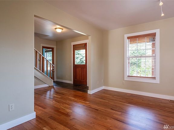 Entering the home into the foyer, turn left into living room, right into office, straight through to kitchen, or upstairs to the bedrooms and bonus room. 