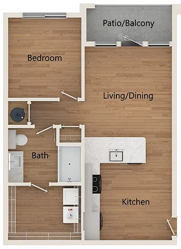 Floor plan A2A