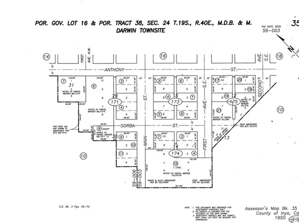 0 Sorba, Darwin, CA 93522