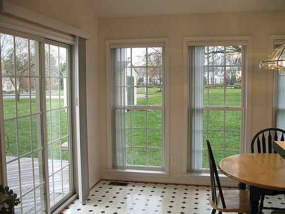View from kitchen into Morning Room