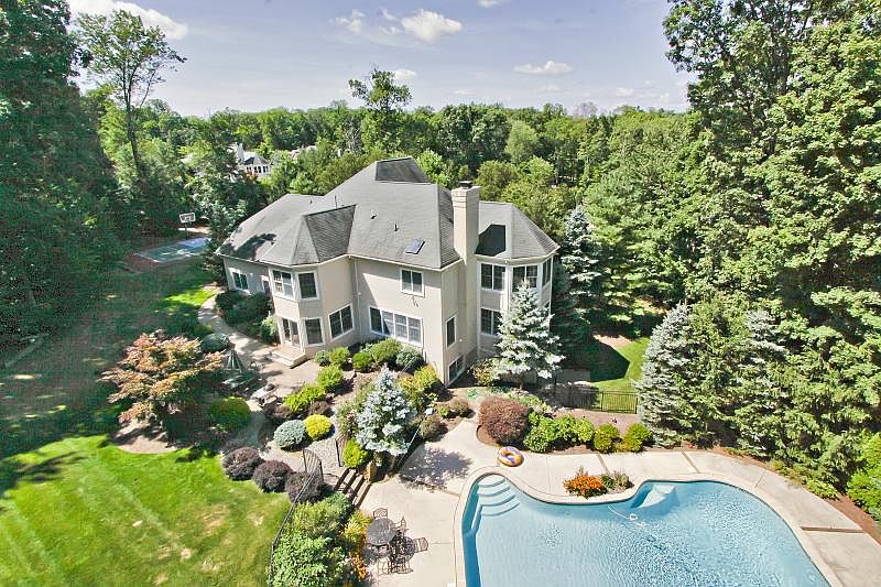 Shot from above