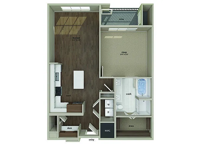 Floor plan A7