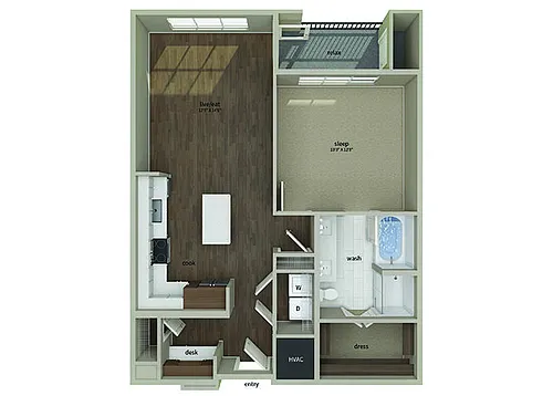 Floor plan A7