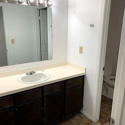 Upstairs bath vanity