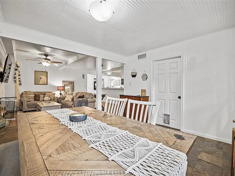 View of main floor from dining room