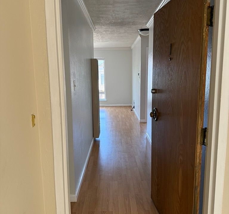 Front door entrance to unit