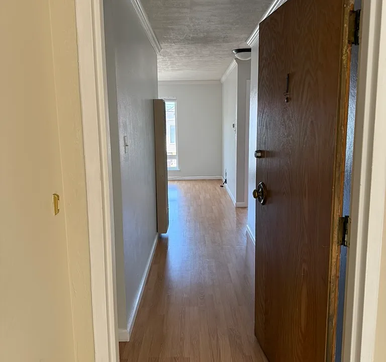 Front door entrance to unit