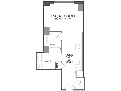 Floor plan E1