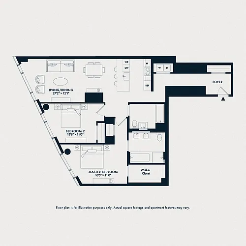 Floor plan Waterline 3: B6a