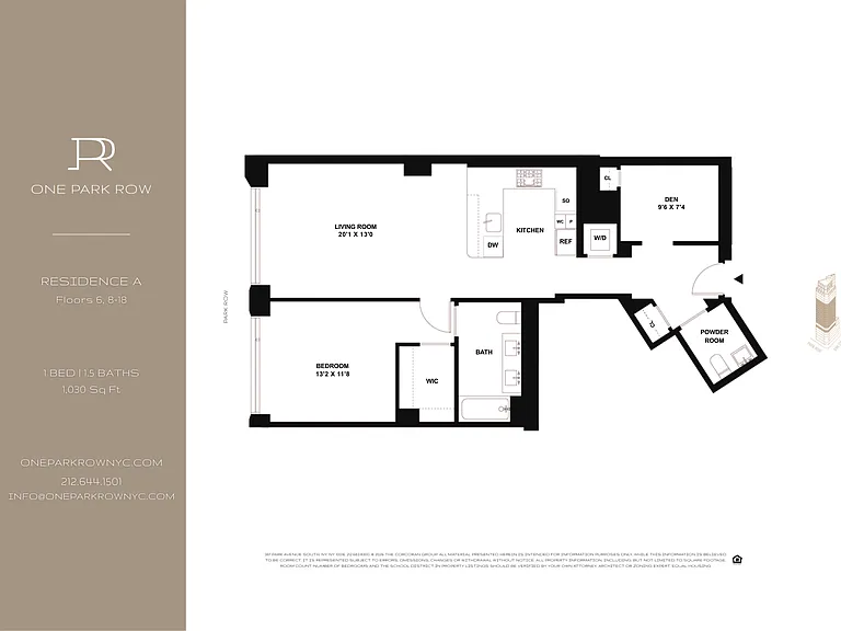 1 Park Row #16A — Photo 2