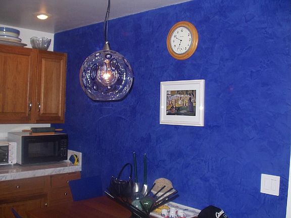 New wall in kitchen