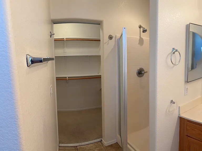 2nd walk-in closet in primary bedroom
