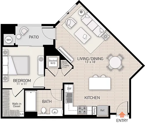 Floor plan River View I - Plan G