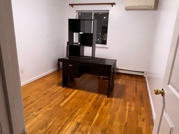 Second Bedroom, built in closet, wall AC unit