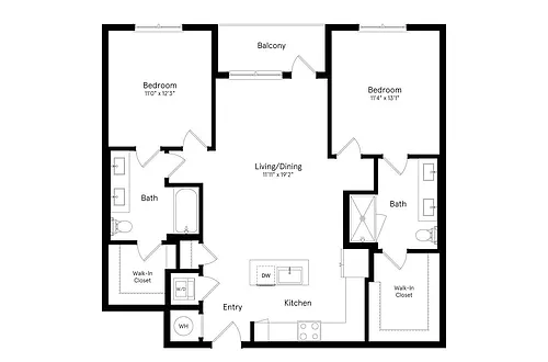 Floor plan B2