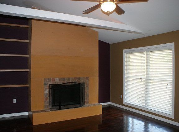 Fireplace and New Energy Efficient Window