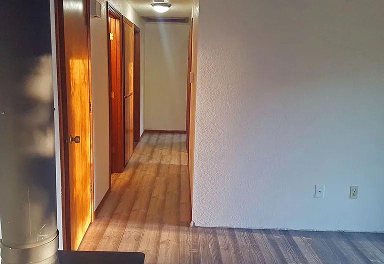 Living room to hallway