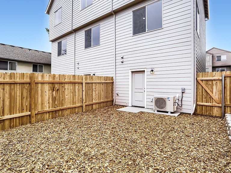 Fenced Backyard
