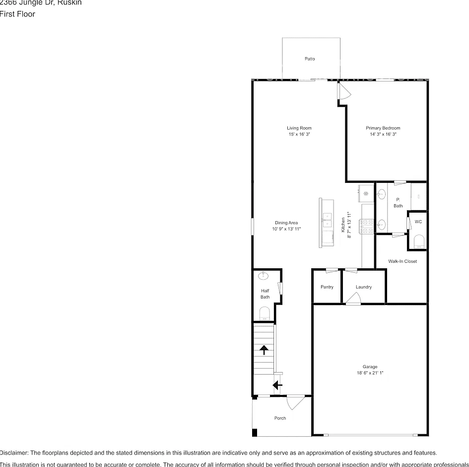 2366 Jungle Dr Ruskin, FL 33570 — Photo 2