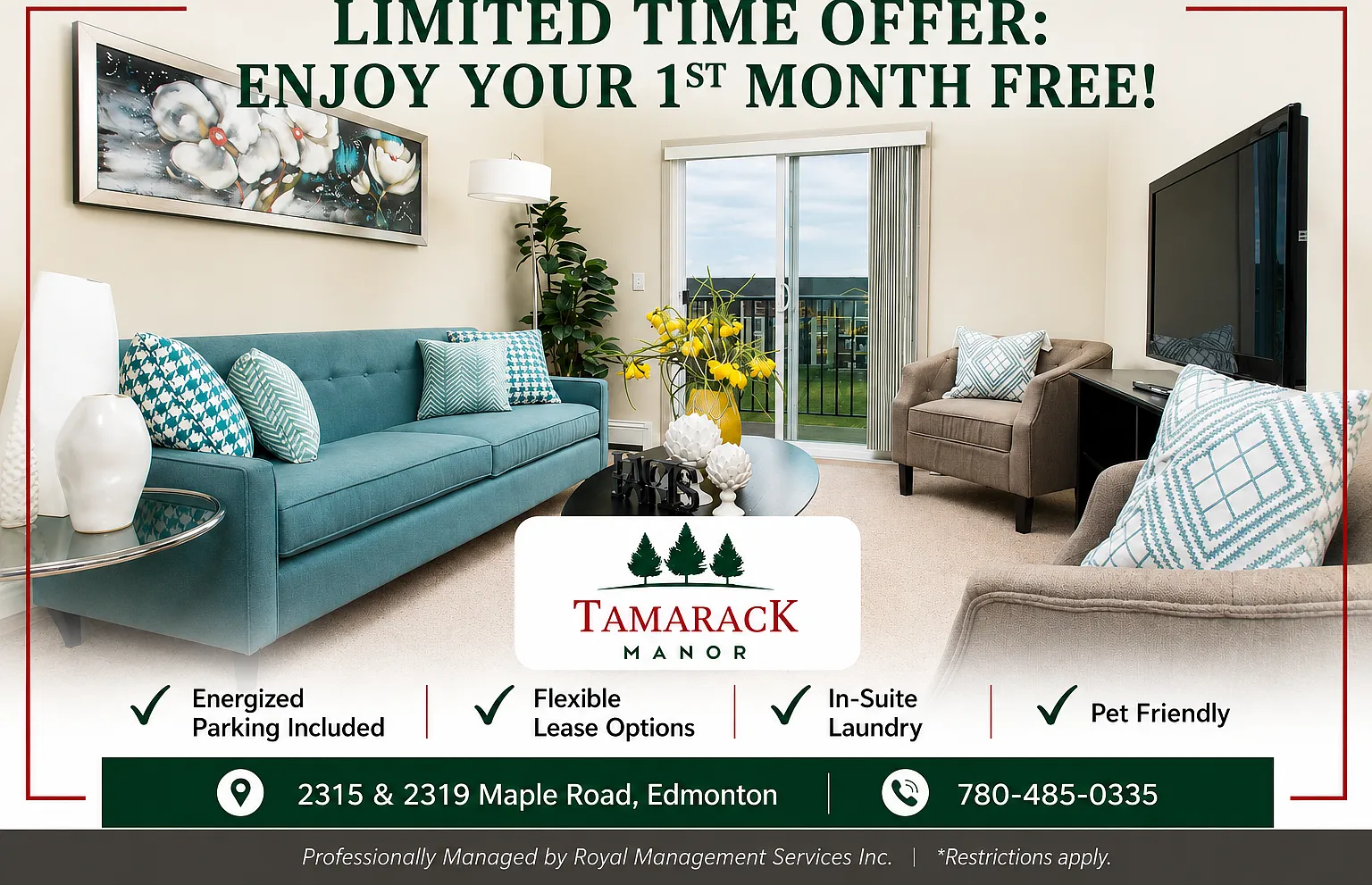 Tamarack Manor — Photo 1
