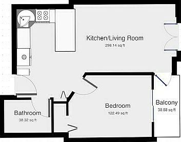 2nd image of 571 Carroll St APT 2F