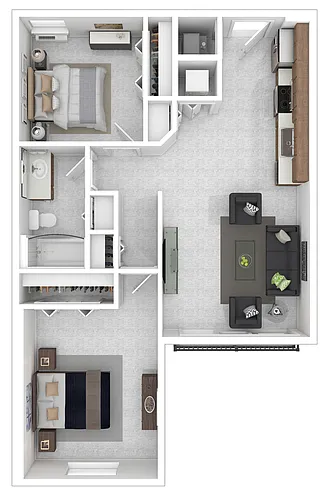 Floor plan Gardenia (B6)