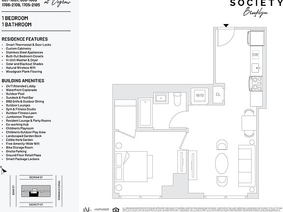 2nd image of 500 Degraw St Unit 908