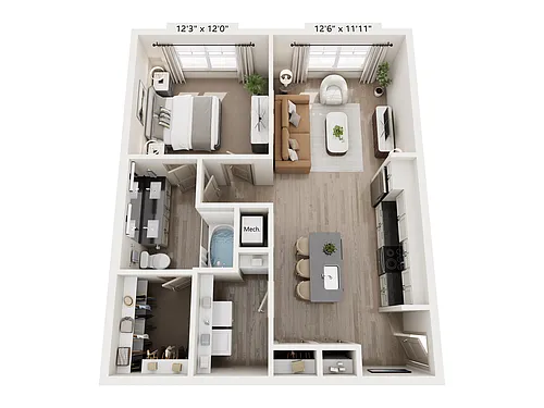 Floor plan A2