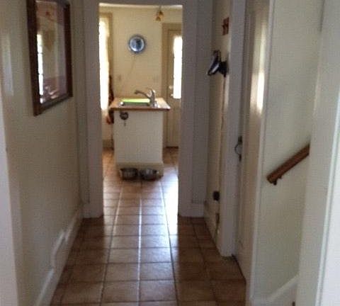 Hallway from great room to the kitchen