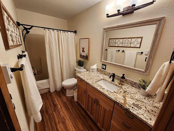 Bathroom 2. Shared bathroom with great room and bedroom 2.
