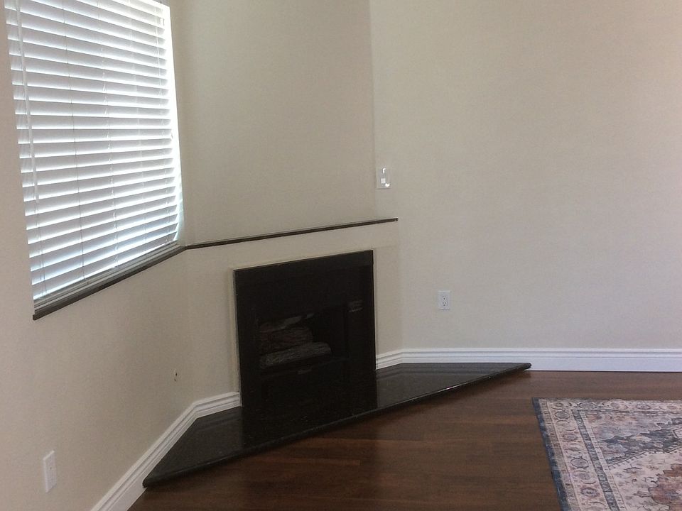 Fireplace with Granite Hearth