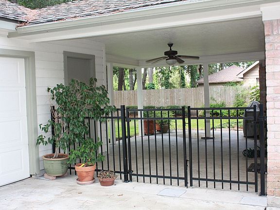 Covered patio to keep you dry