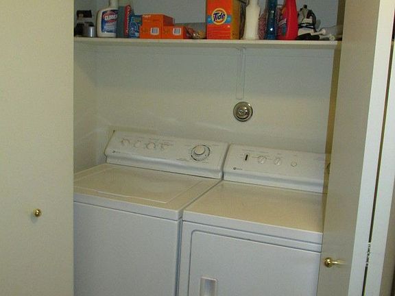 Laundry area- both included