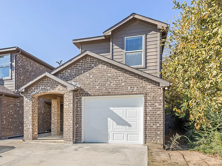 Duplex Exterior - Renovated Unit
