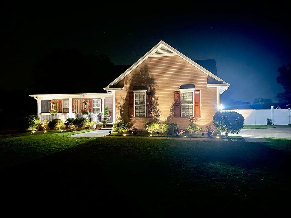 Front of Home Night View